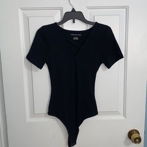 Black v neck bodysuit from American Eagle(never used) offers accepted !